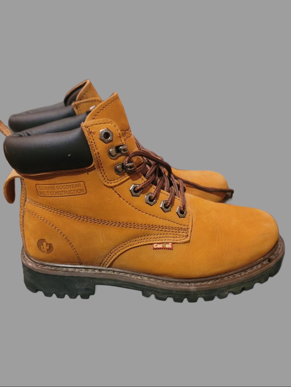 CACTUS WORKBOOTS Men's 7 Goodyear Welted BNIB